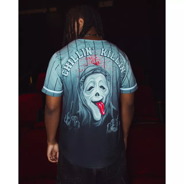 Ghost Face Baseball Jersey at Spencer's