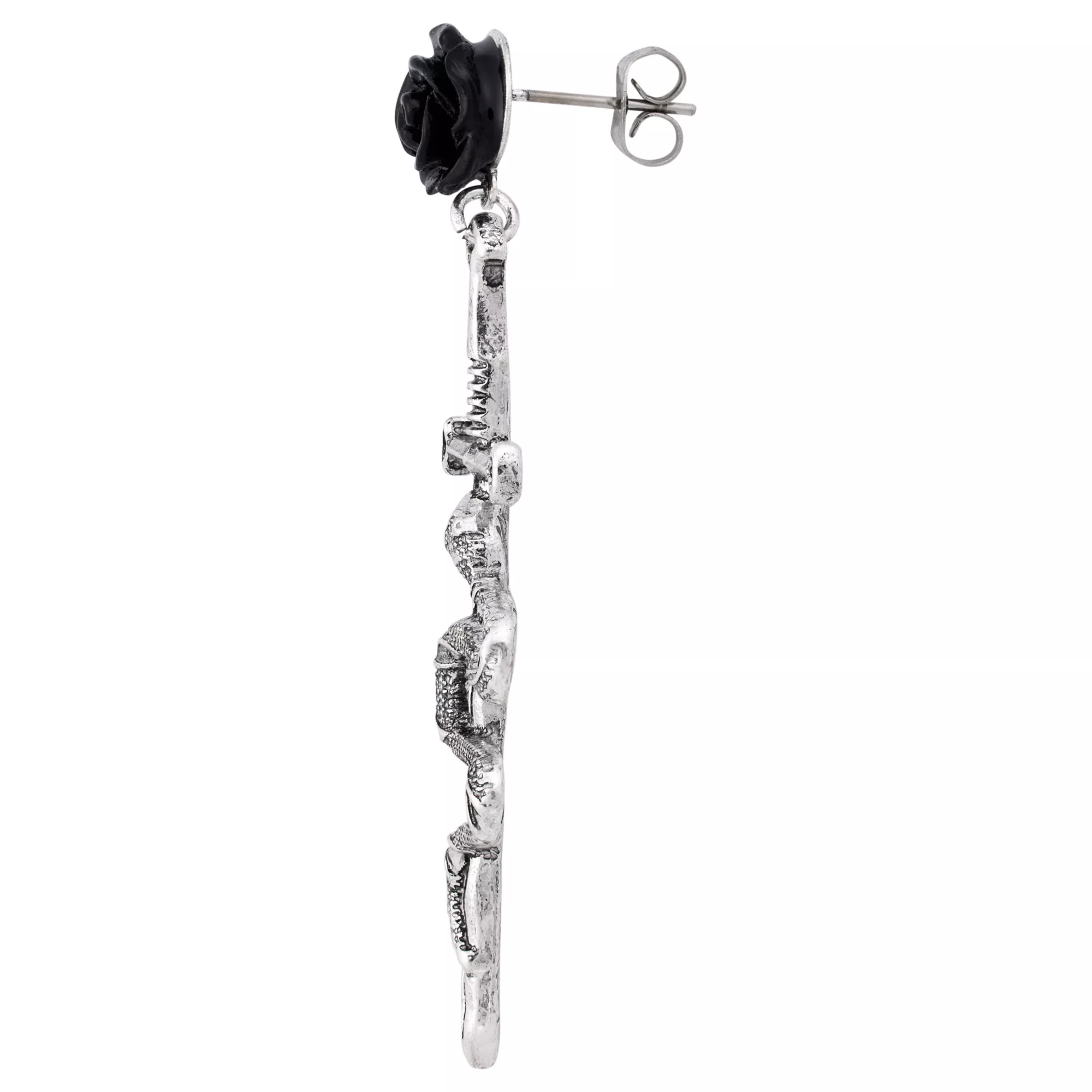 Multi-Pack Snake, Bat, and  Spike Dangle Earrings - 3 Pair