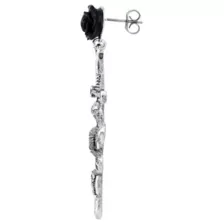 Multi-Pack Snake, Bat, and  Spike Dangle Earrings - 3 Pair at Spencer's
