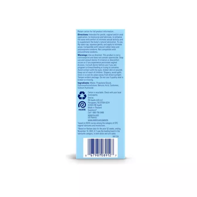 K-Y Jelly Water-Based Personal Lubricant - 4 oz. at Spencer's