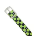 Von Dutch Green and Black Checkered Belt at Spencer's