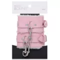 Light Pink Furry Handcuffs - Pleasure Bound at Spencer's