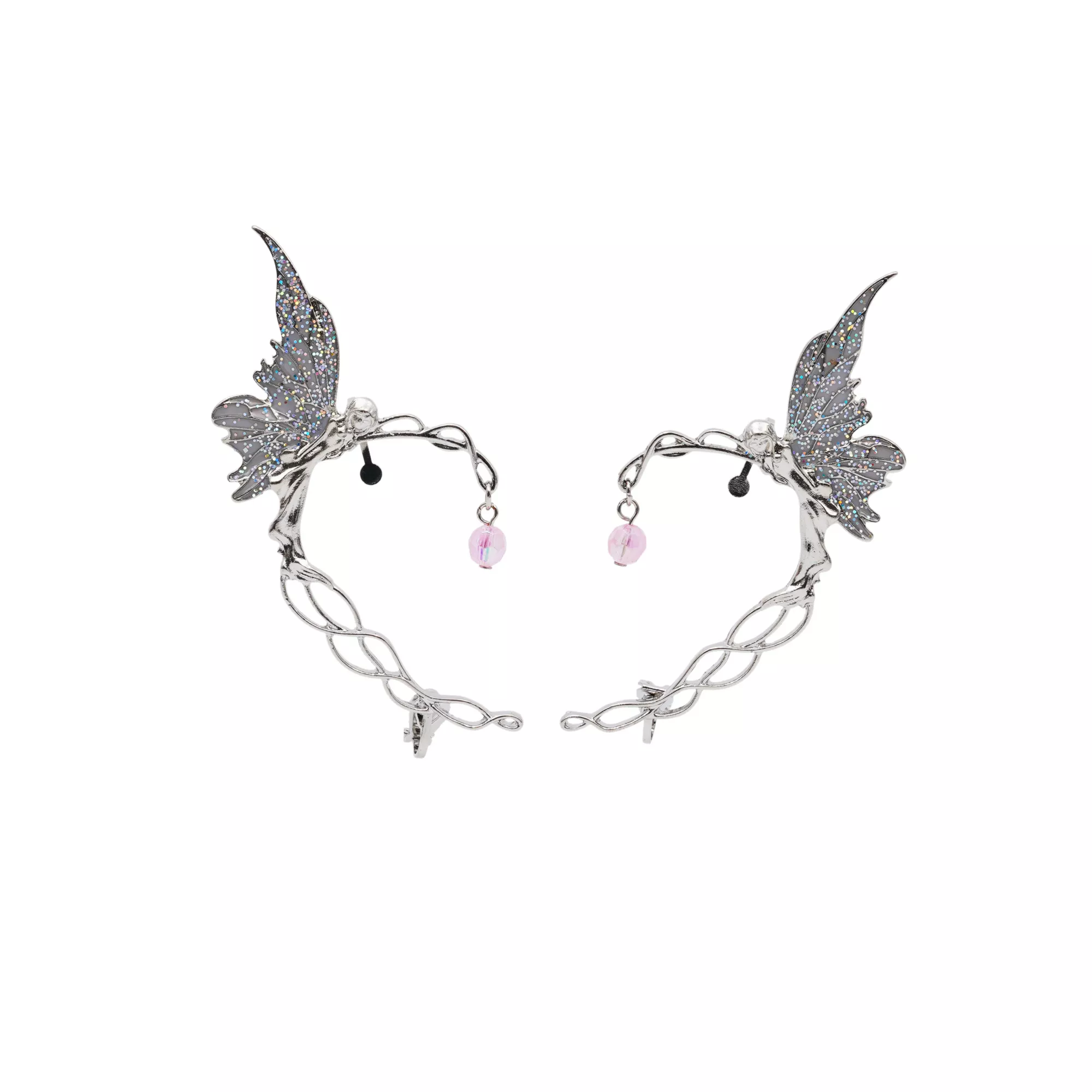 Fairy Wing Clip-On Ear Cuffs