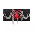 Chain Heart Cuff Bracelet at Spencer's