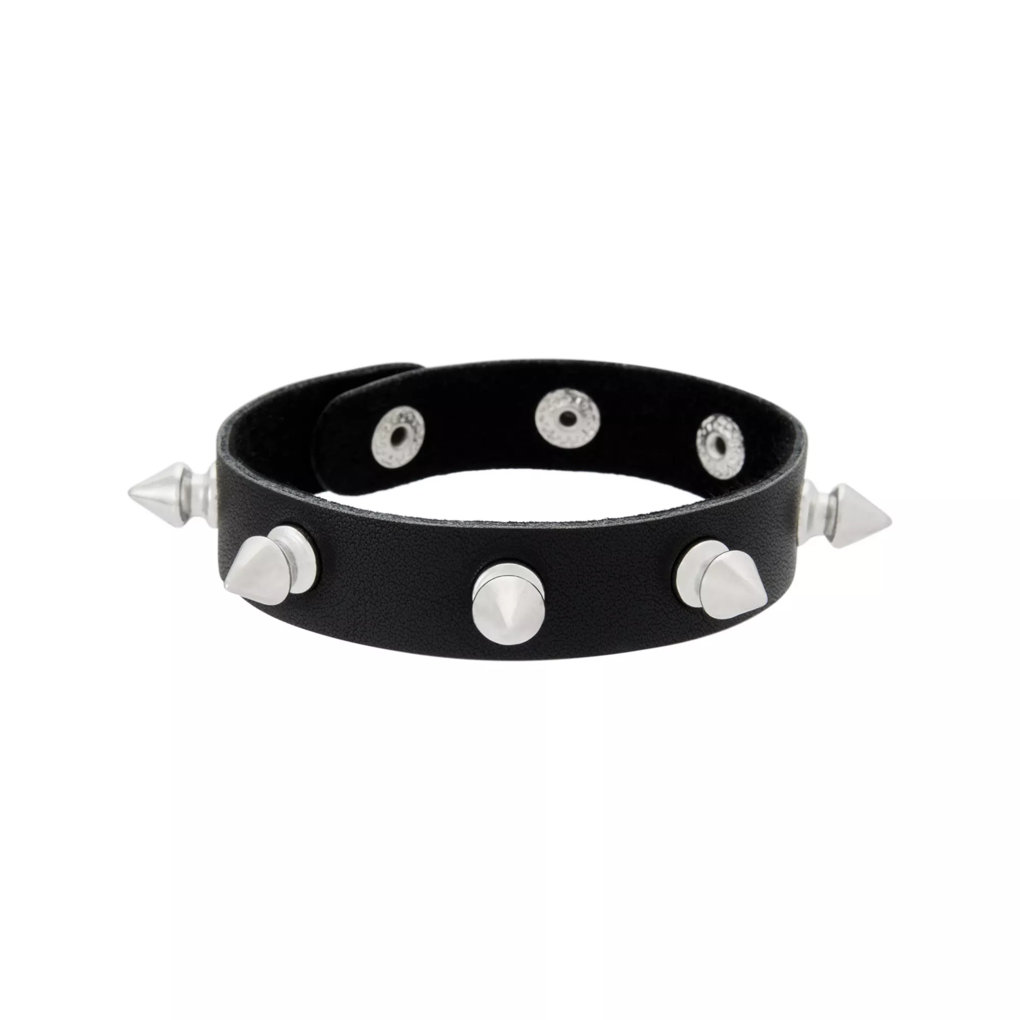 Multi-Pack Heart Cross Spike Bracelets - 5 Pack