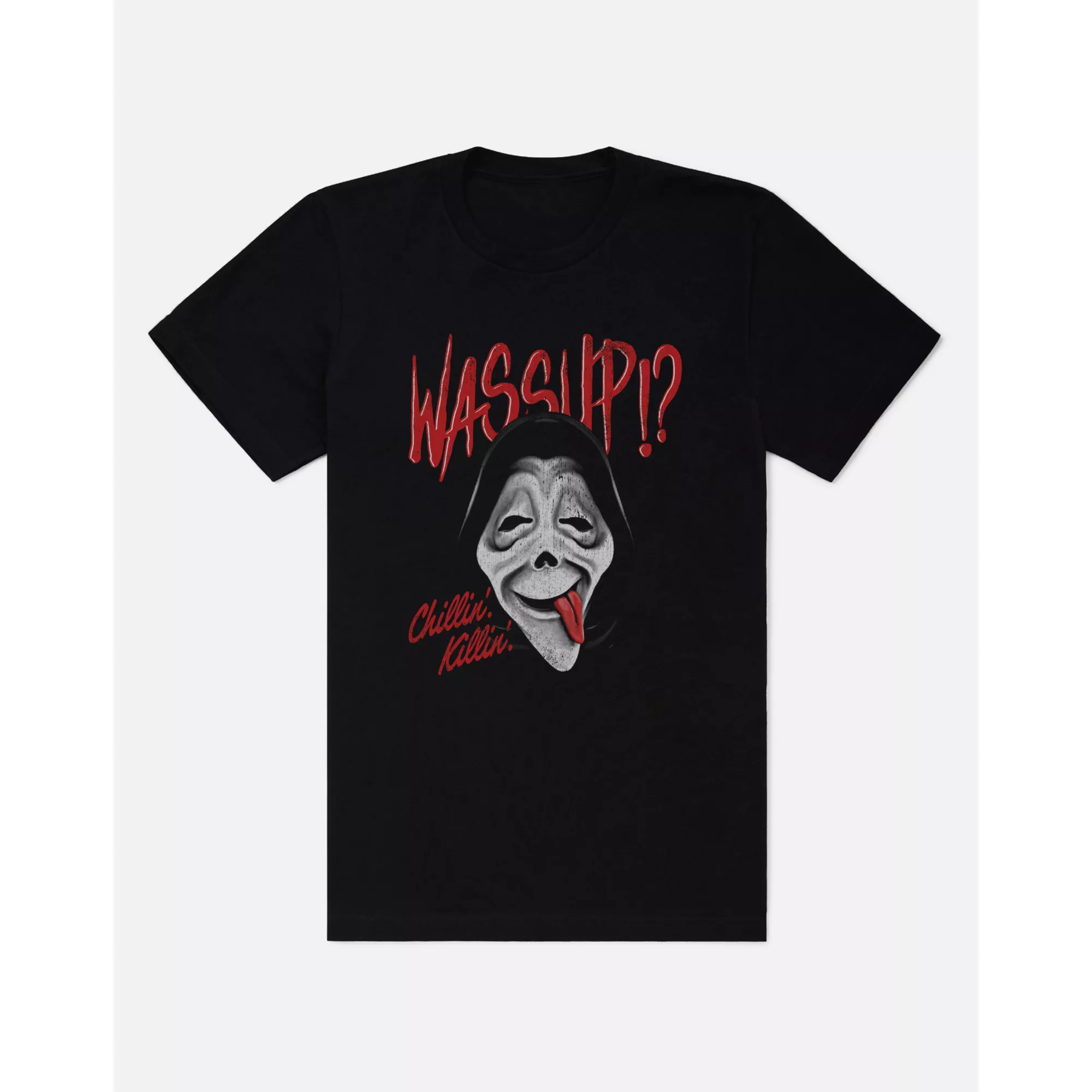 Ghost Face Wassup Chillin' Killin' T Shirt at Spencer's
