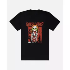 Ghost Face Wassup Guess Who T Shirt at Spencer's