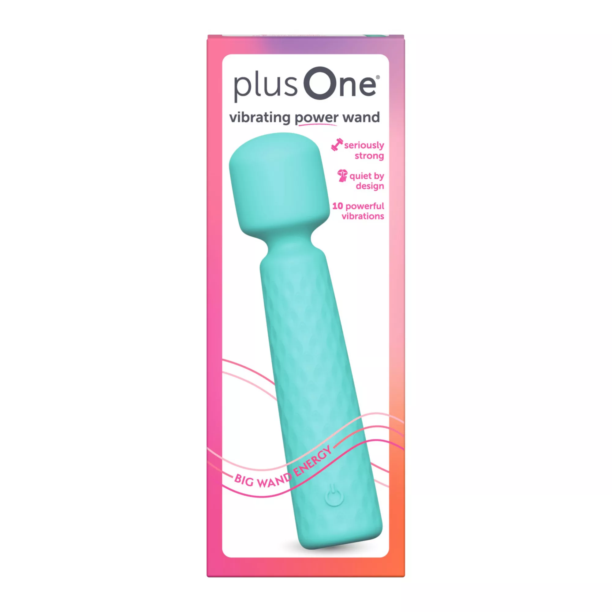 plusOne Vibrating Power Wand at Spencer's