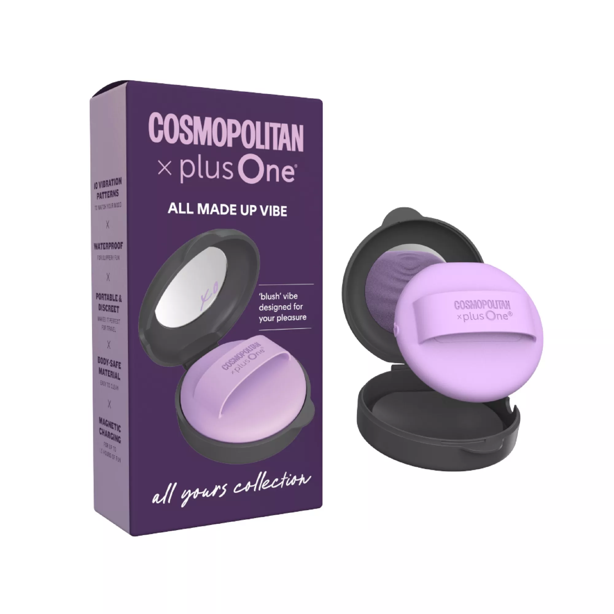 Cosmopolitan X plusOne All Made Up Vibrator at Spencer's