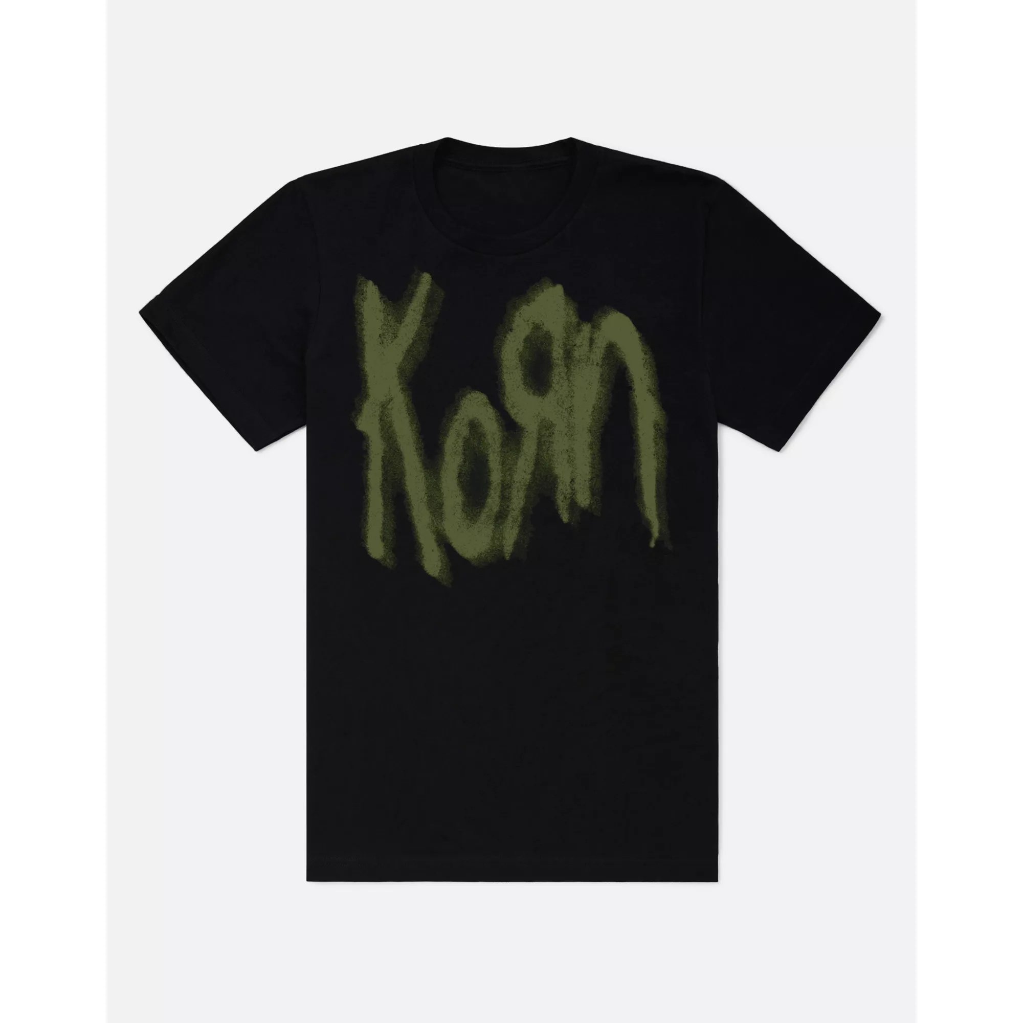 Graffiti Green Freak on a Leash Korn T Shirt at Spencer's