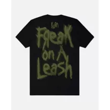 Graffiti Green Freak on a Leash Korn T Shirt at Spencer's