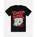 Löded Diper Red Punk T Shirt - Diary of a Wimpy Kid at Spencer's