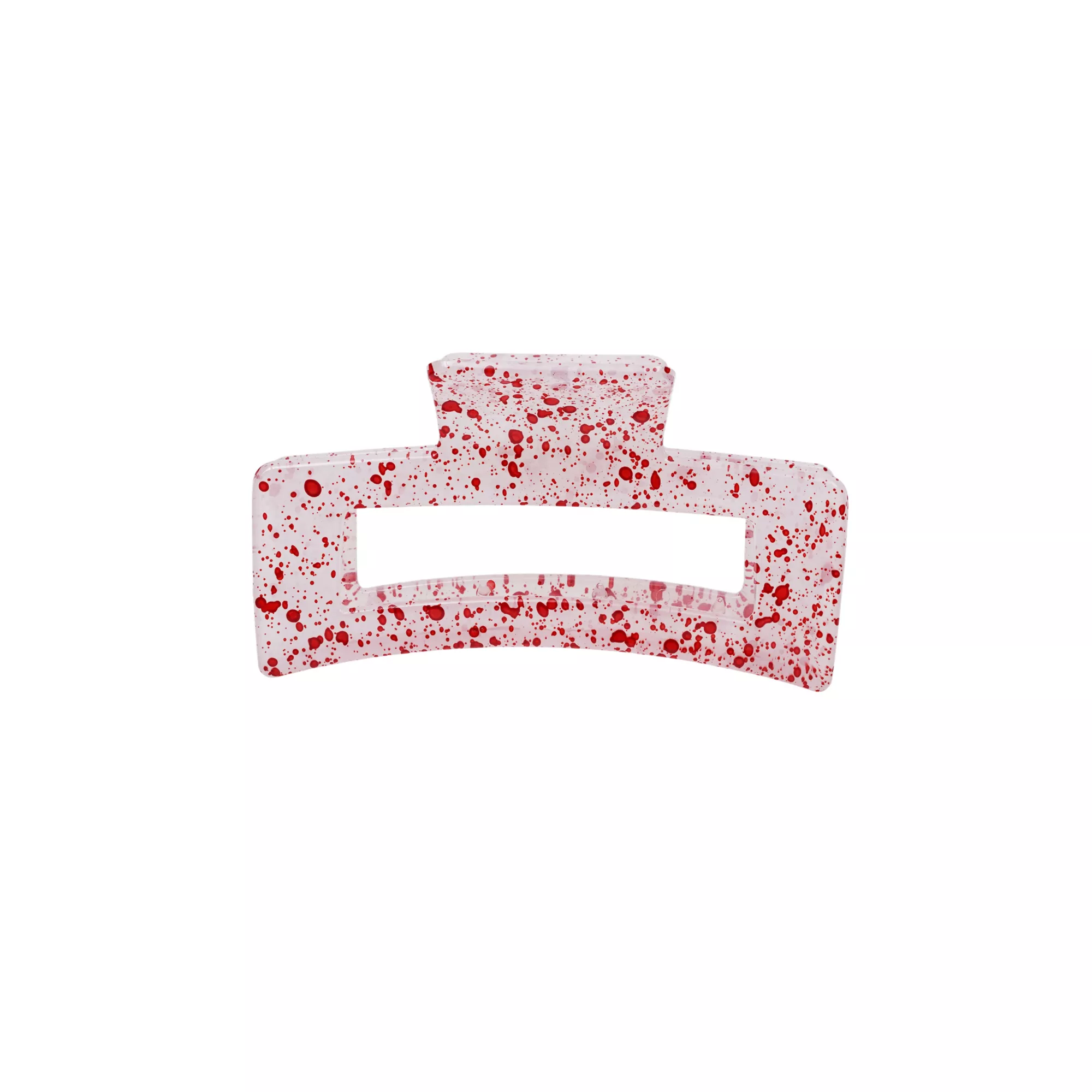 Blood Splatter Claw Hair Clip
