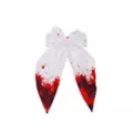 Blood Splatter Hair Bow at Spencer's
