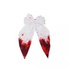 Blood Splatter Hair Bow at Spencer's