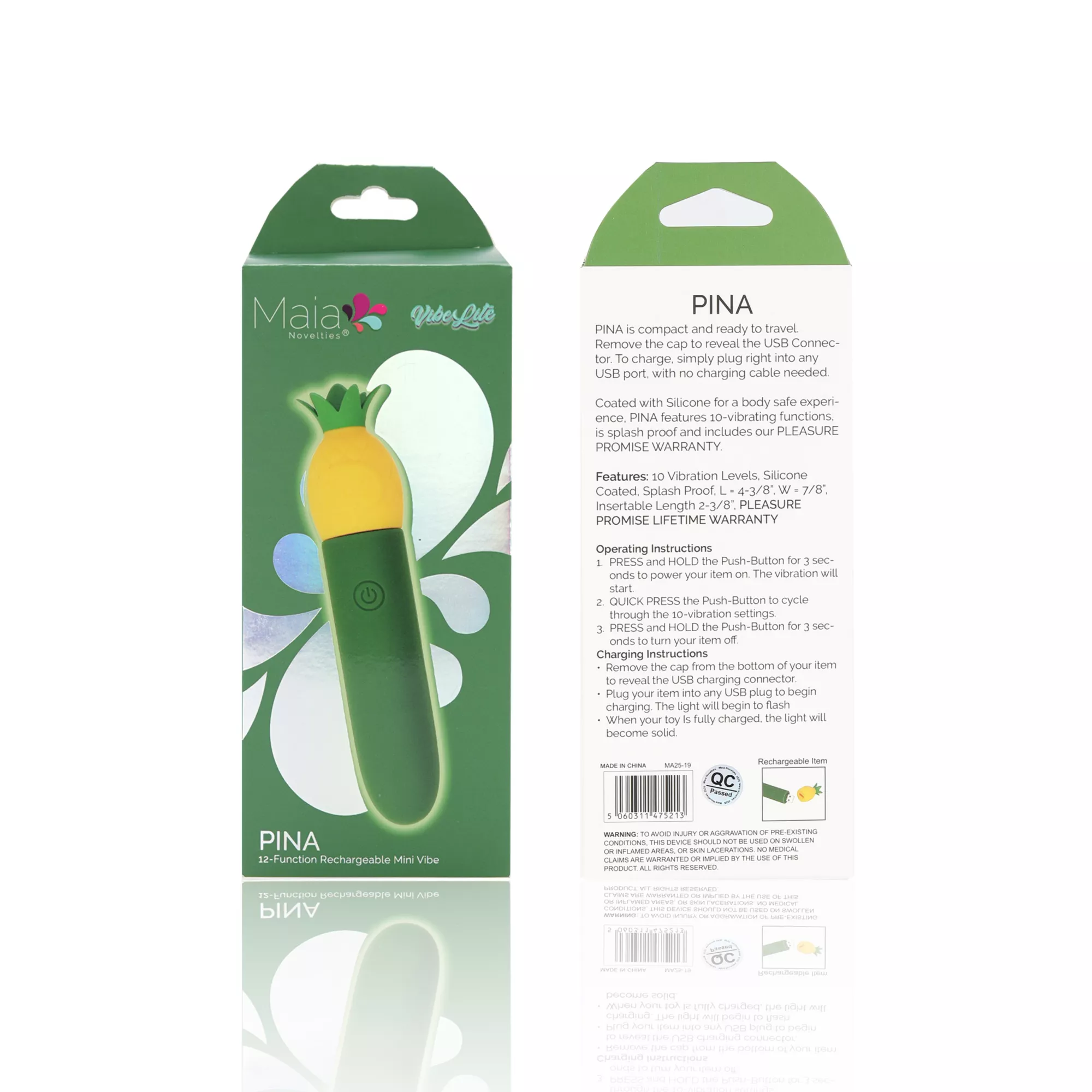 Pina Mini Vibrator - Maia at Spencer's