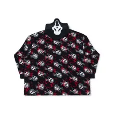 Ghost Face Mask Print Wearable Blanket at Spencer's