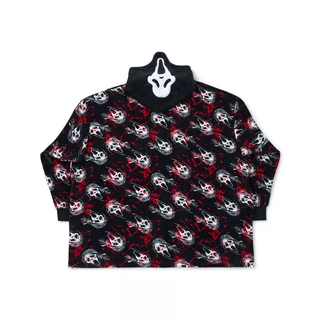 Ghost Face Mask Print Wearable Blanket at Spencer's