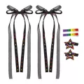 Multi-Pack Pride Rainbow Hair Bows and Clips - 6 Pack at Spencer's