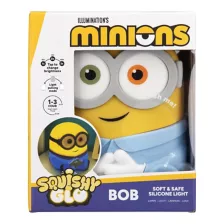 Minions Bob SquishyGlo Rechargeable Night Light at Spencer's