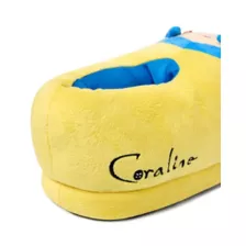 Coraline Step In Plush Slippers at Spencer's