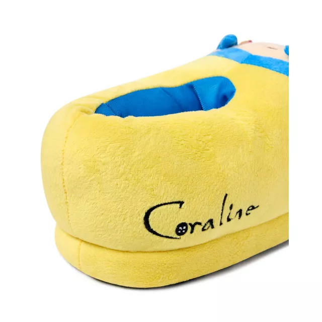 Coraline Step In Plush Slippers at Spencer's