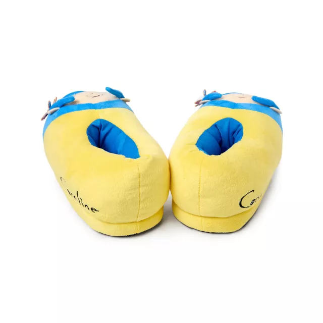 Coraline Step In Plush Slippers at Spencer's