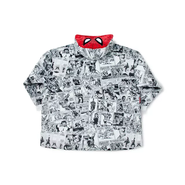 The Amazing Spider-Man Comic Swing Wearable Blanket - Marvel at Spencer's