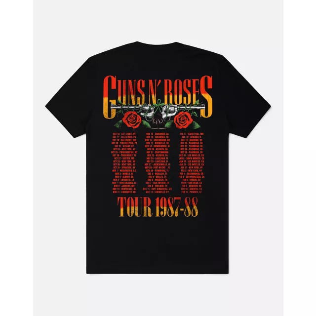 Guns N' Roses 1987-88 Tour T-Shirt at Spencer's