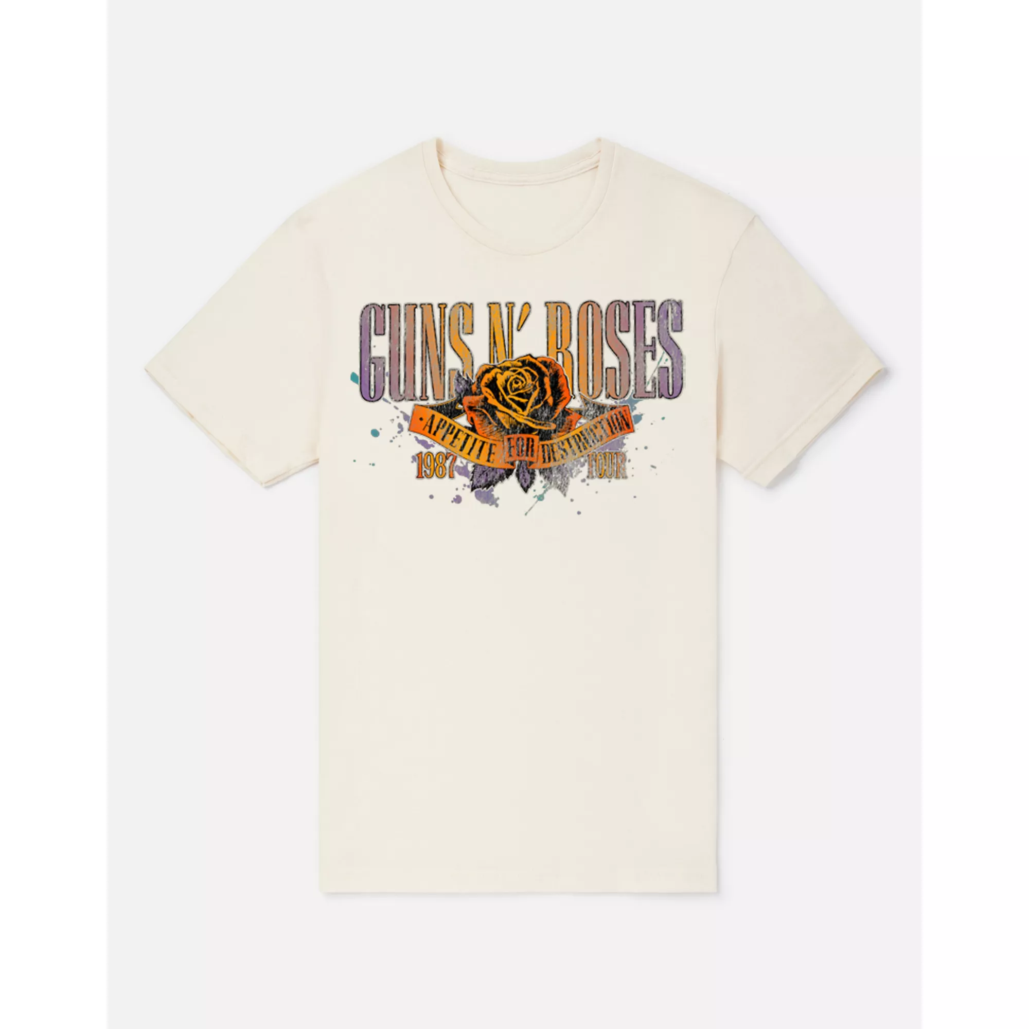 Guns N' Roses Natural Appetite for Destruction T-Shirt at Spencer's