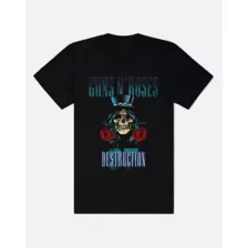 Guns N' Roses Black Destruction T-Shirt at Spencer's
