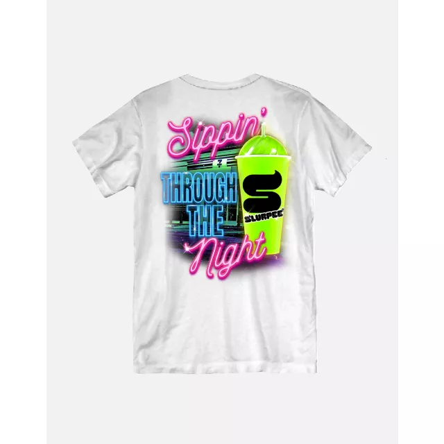 7-Eleven Glow in the Dark Sippin' Through the Night T Shirt at Spencer's