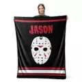Jersey Jason Fleece Blanket - Jason Universe at Spencer's