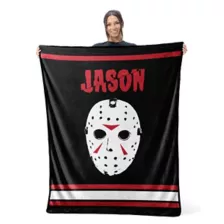 Jersey Jason Fleece Blanket - Jason Universe at Spencer's