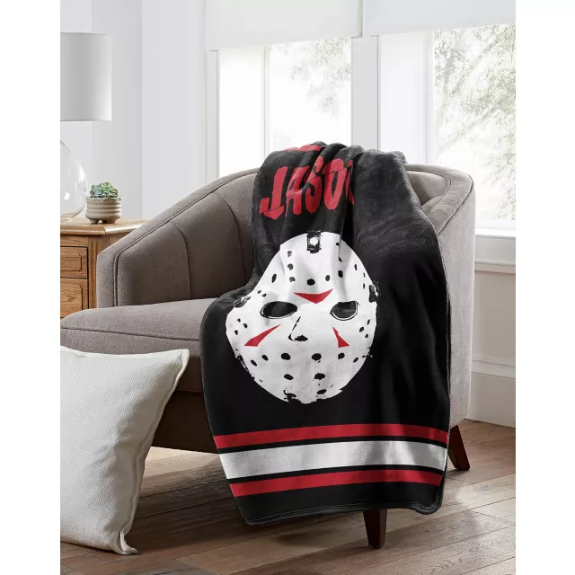 Jersey Jason Fleece Blanket - Jason Universe at Spencer's