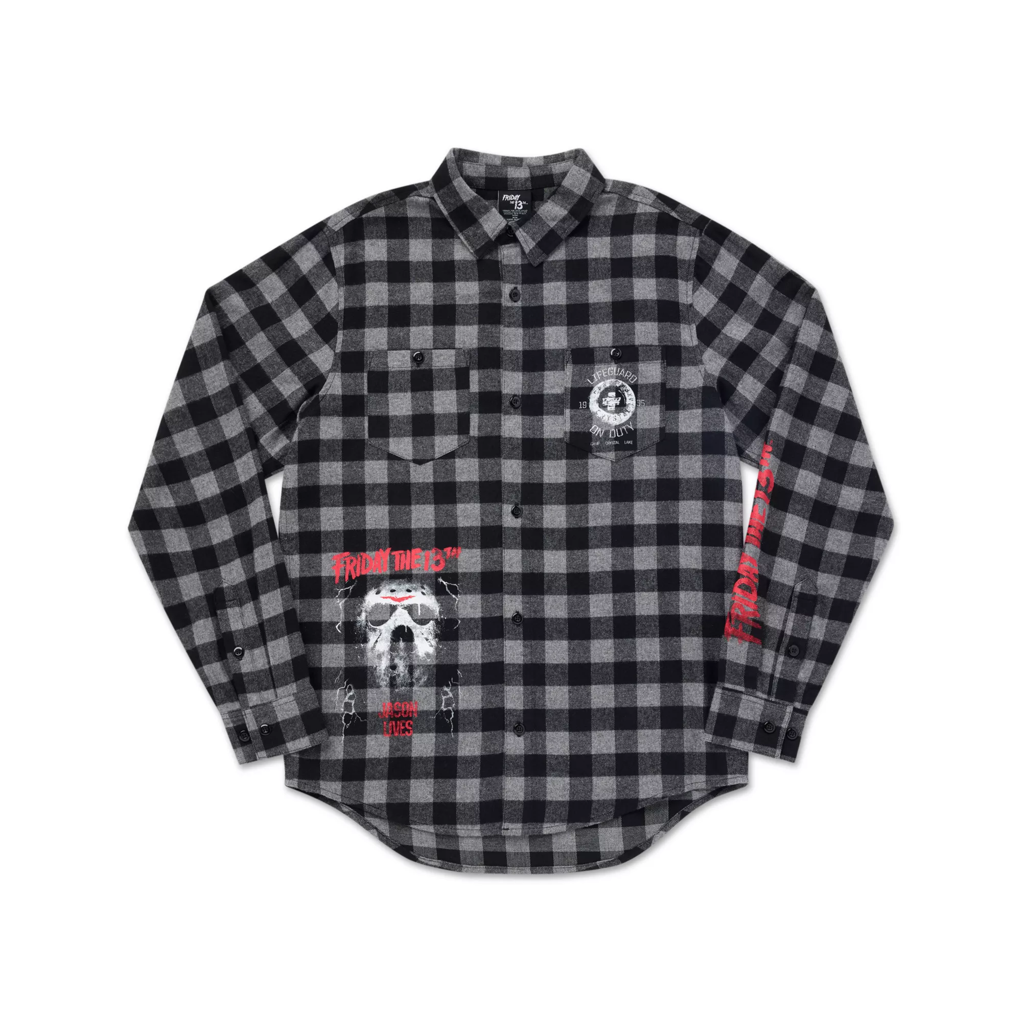 Jason Camp Crystal Lake Flannel Shirt – Friday the 13th at Spencer's
