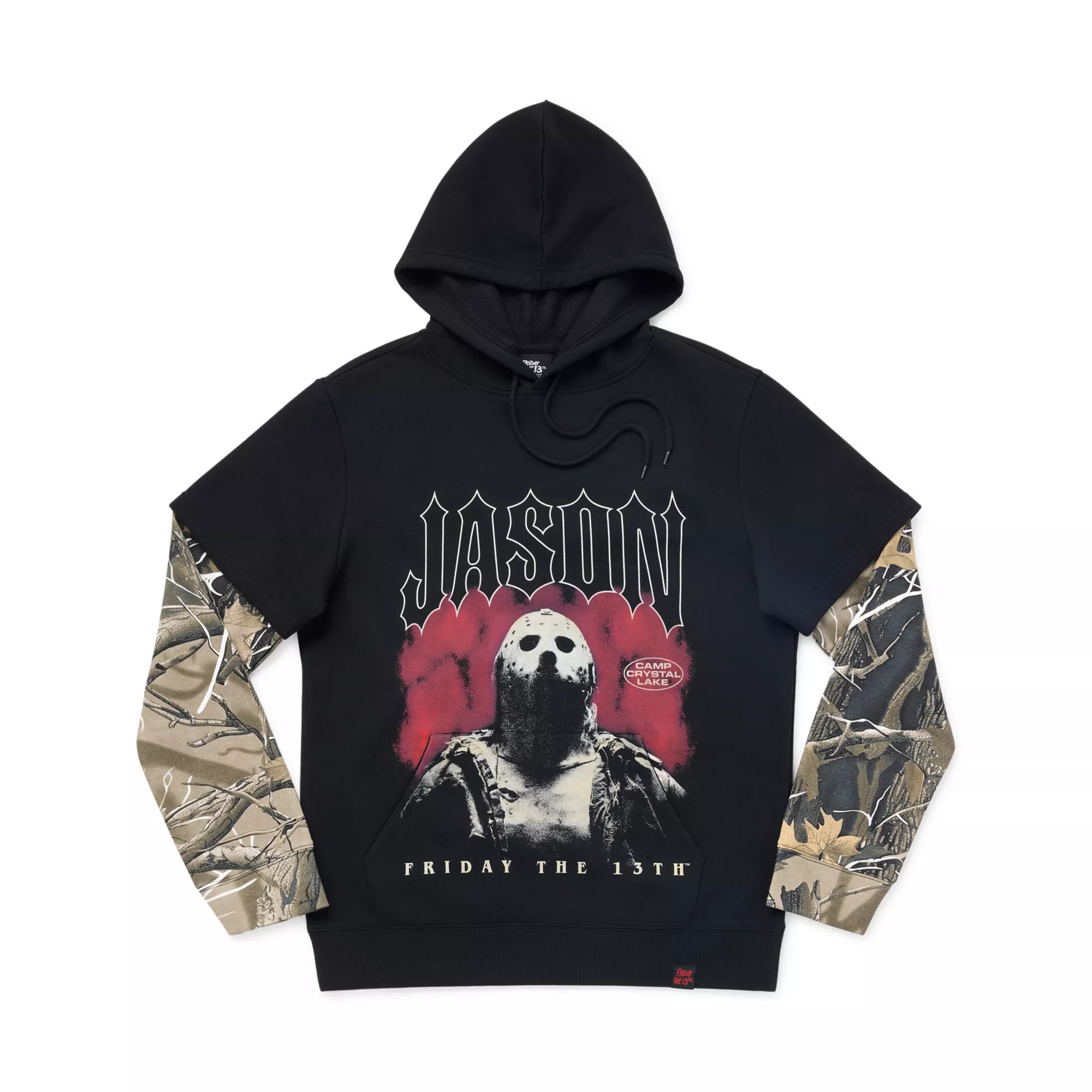 Jason Camo Twofer Hoodie – Friday the 13th at Spencer's
