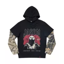 Jason Camo Twofer Hoodie – Friday the 13th at Spencer's