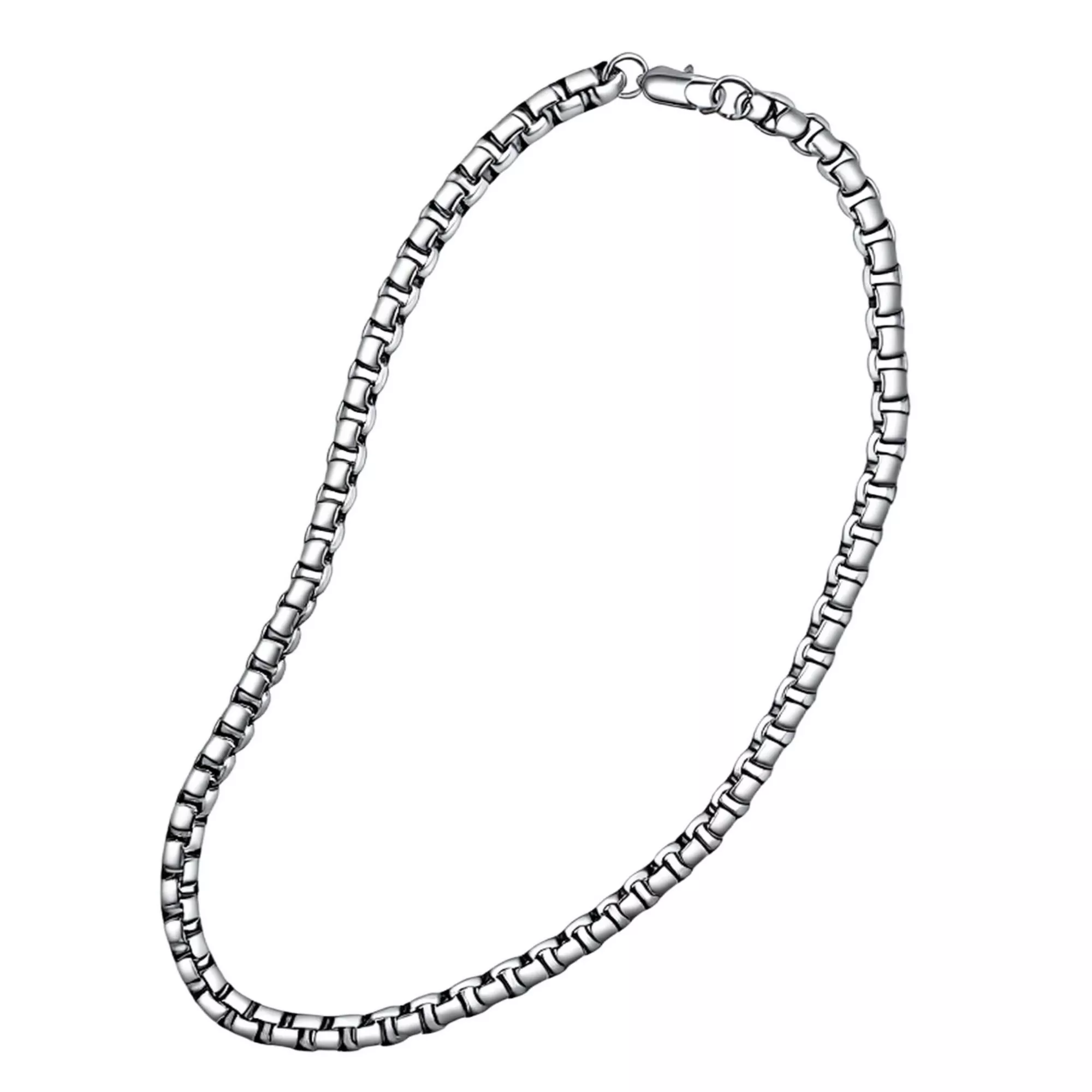 Box Link Chain Necklace