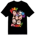 BBNO$ Face Poses Black T Shirt at Spencer's