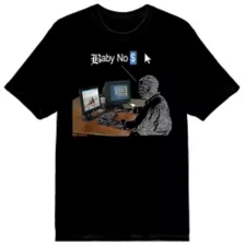 BBNO$ No Money Computer T Shirt at Spencer's
