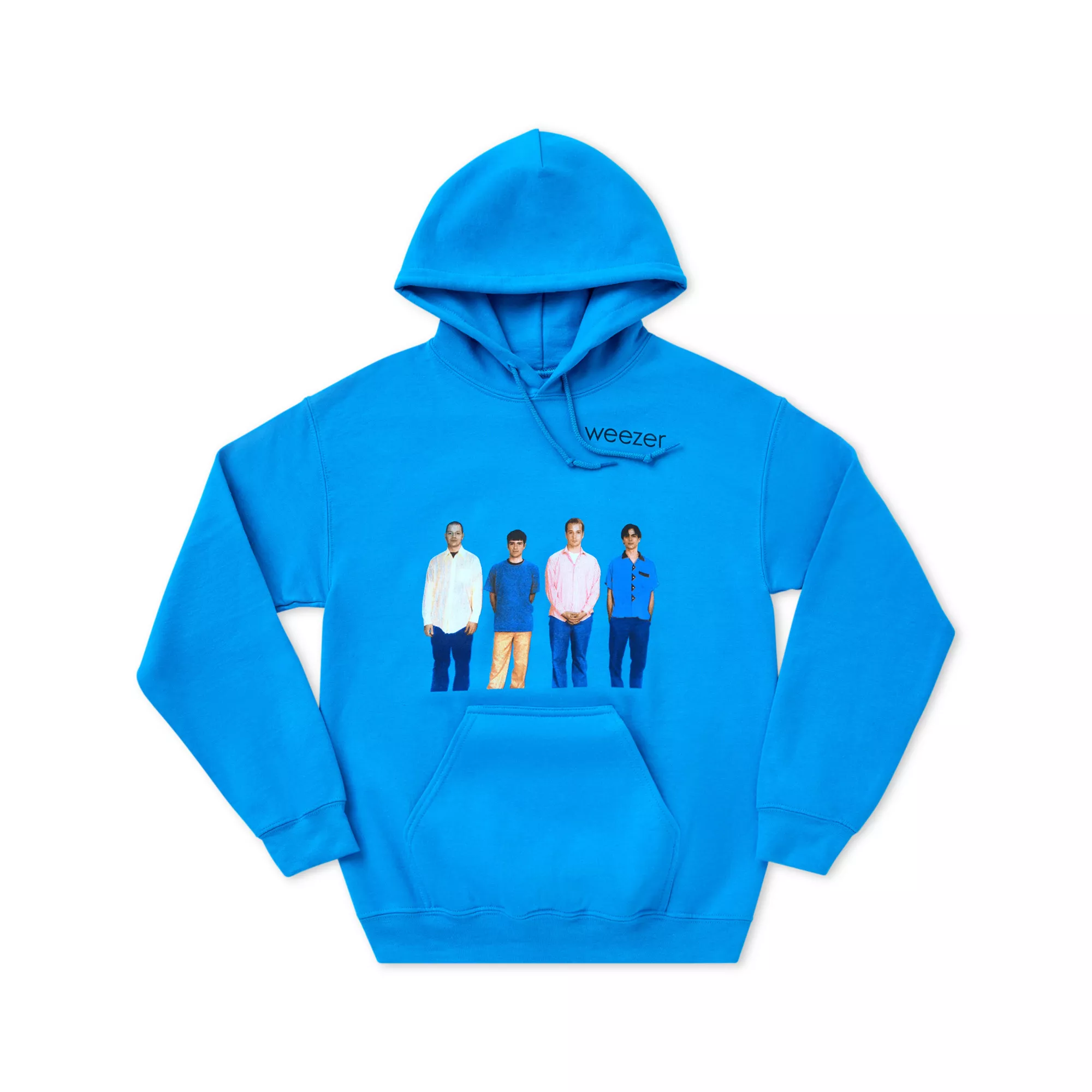 Blue Album Hoodie -  Weezer at Spencer's