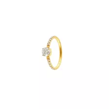 ASTM F-136 Titanium Round CZ Prong Gold-Tone Hinged Hoop Ring - 16 Gauge at Spencer's