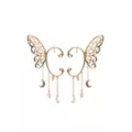 Butterfly Star Moon Gold-Tone Dangle Ear Cuffs at Spencer's