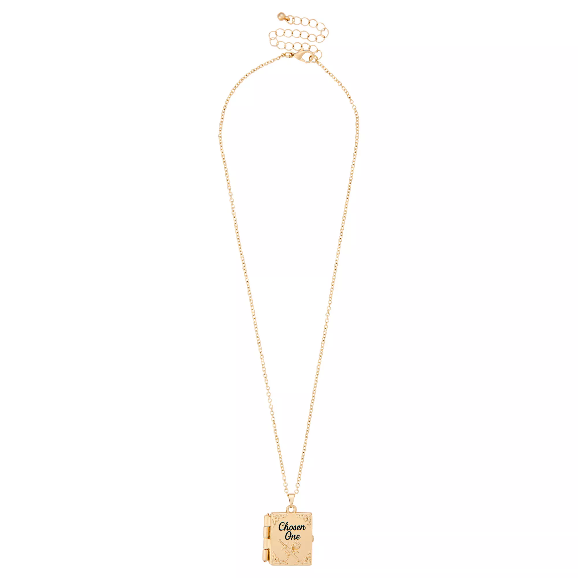 Book Gold-Tone Best Friend Locket Necklace Set