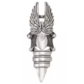 Silver-Toned Wing Finger Armor Ring at Spencer's