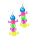 Jelly Worm Rings Dangle Earrings at Spencer's