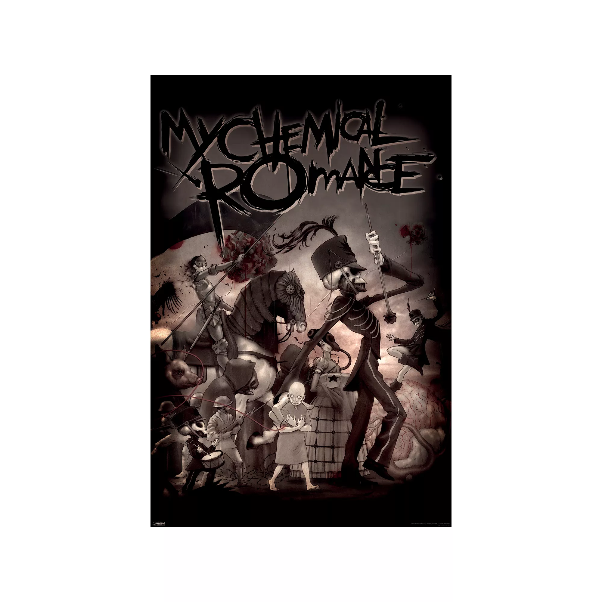 My Chemical Romance The Black Parade Marching Poster at Spencer's