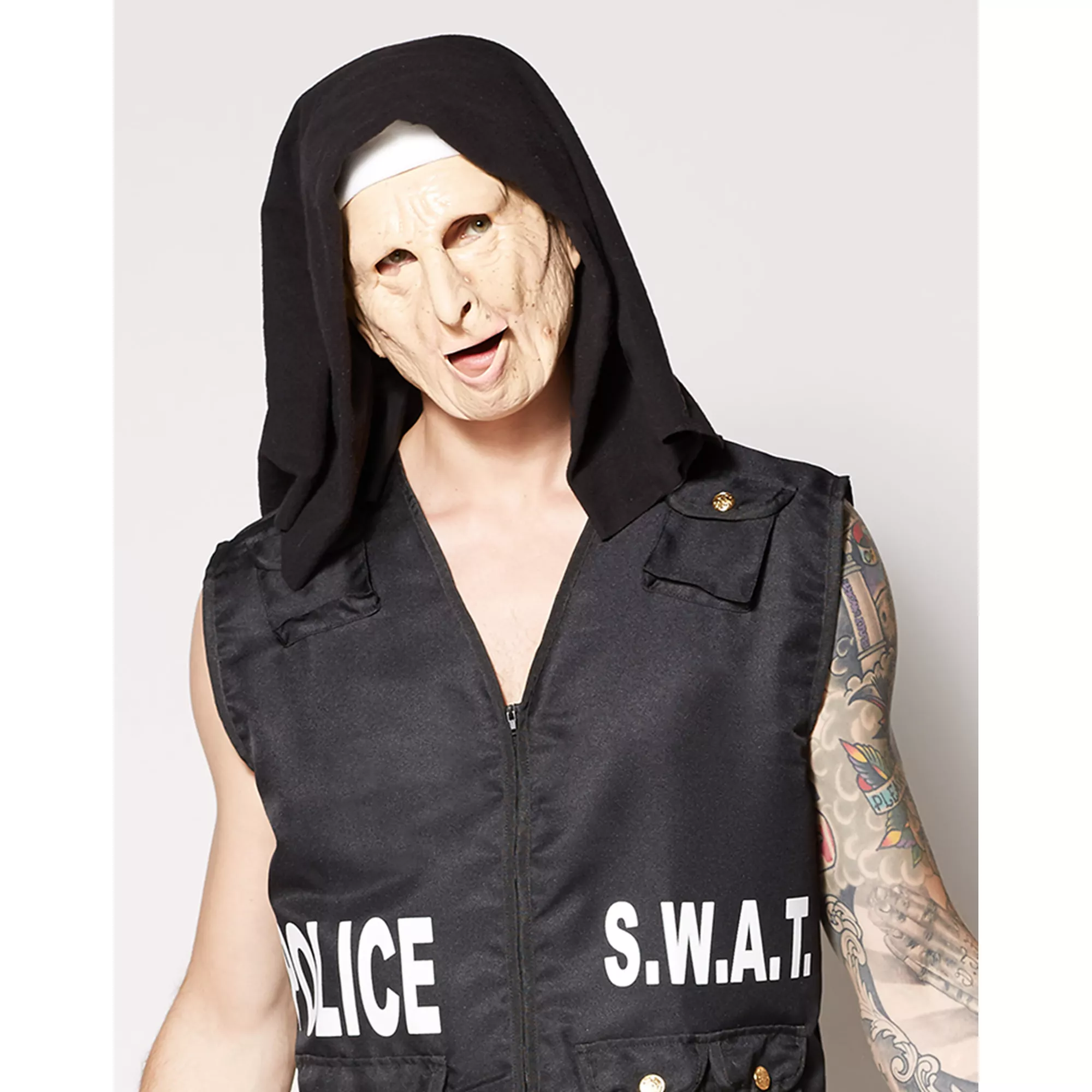 Nun for You Full Mask at Spencer's