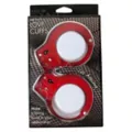 Designer Metal Love Handcuffs - Pleasure Bound at Spencer's